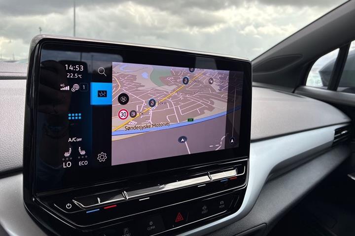 Grå VW ID.4 fra 2023