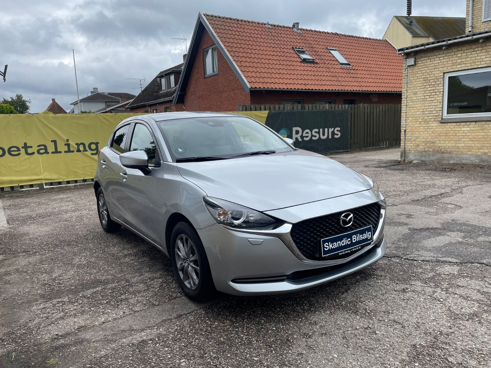 Sølv Mazda 2 fra 2022