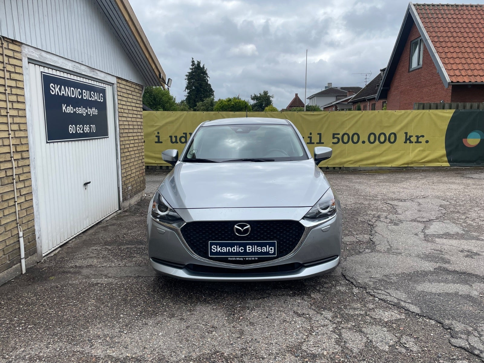 Sølv Mazda 2 fra 2022