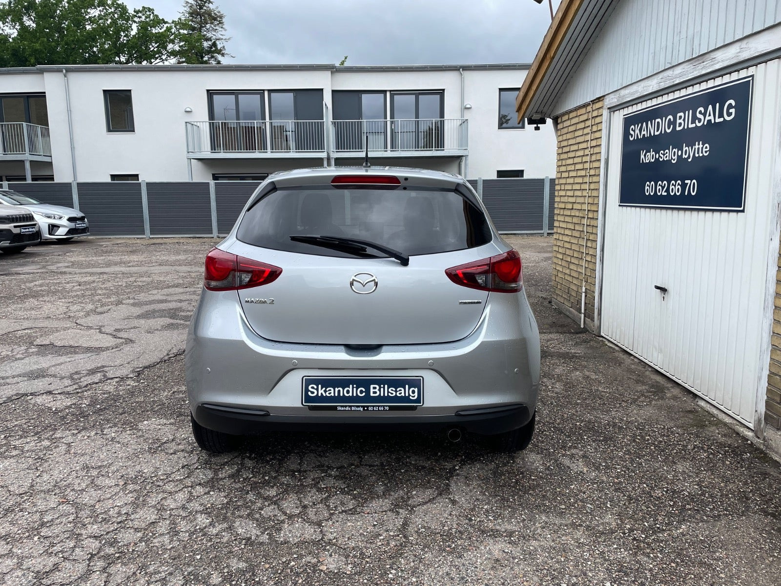 Sølv Mazda 2 fra 2022