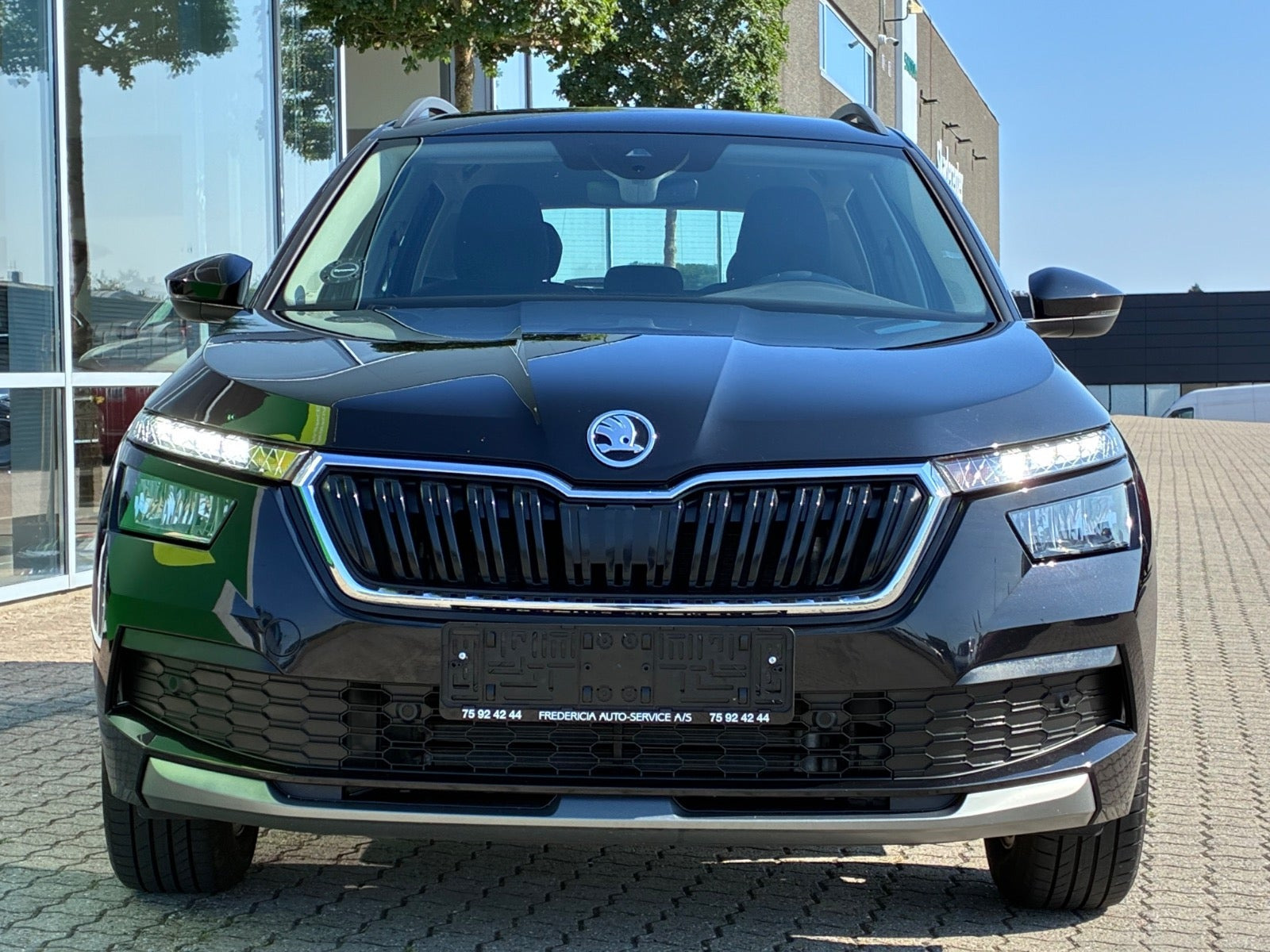 Sort Skoda Kamiq fra 2022