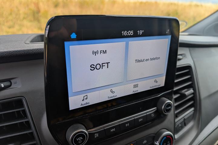 Hvid Ford Transit Custom 300 L2 fra 2023