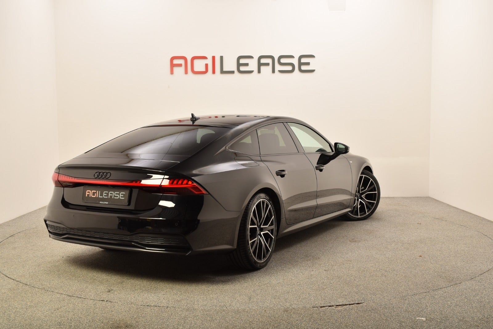 Sort Audi A7 fra 2019