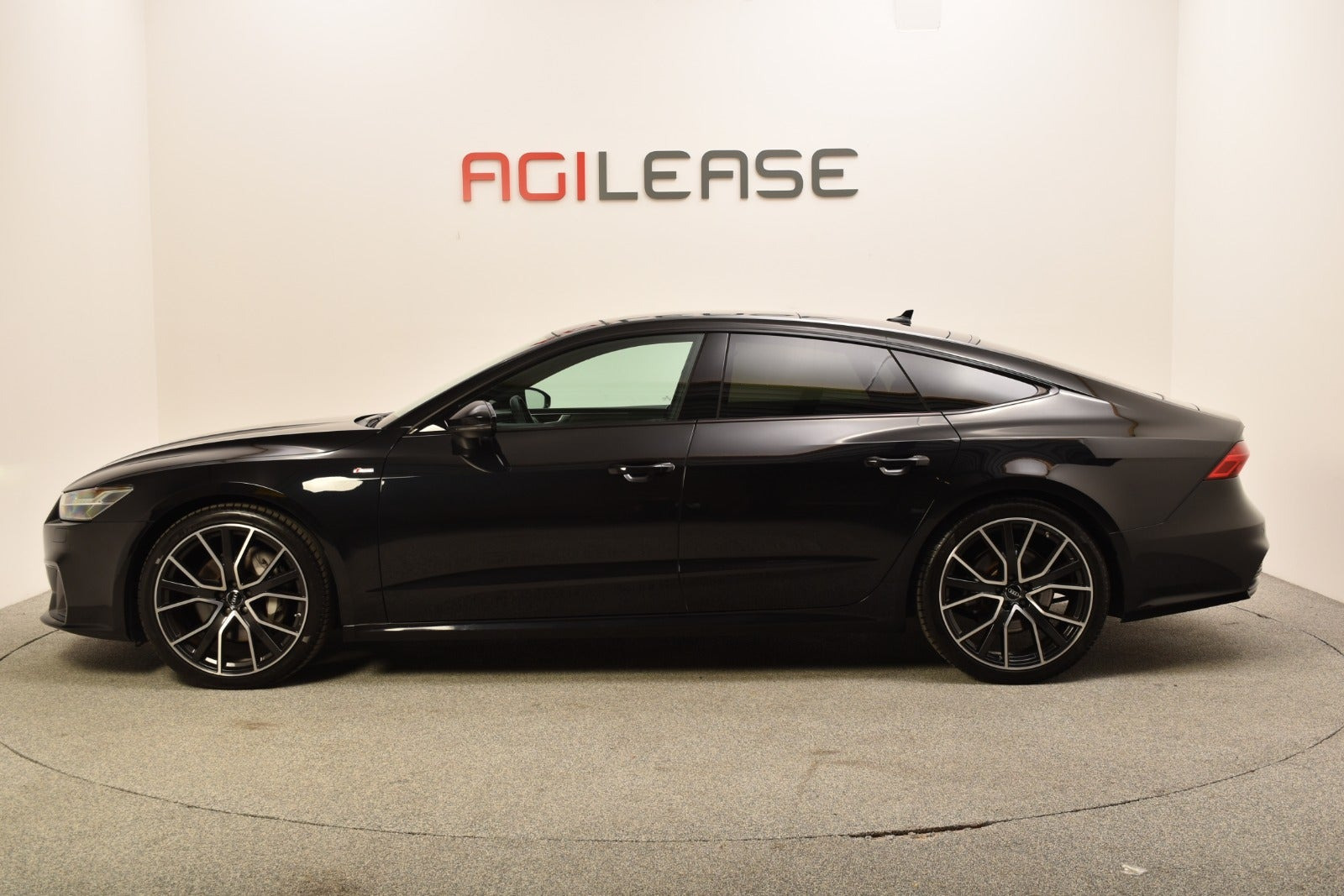 Sort Audi A7 fra 2019