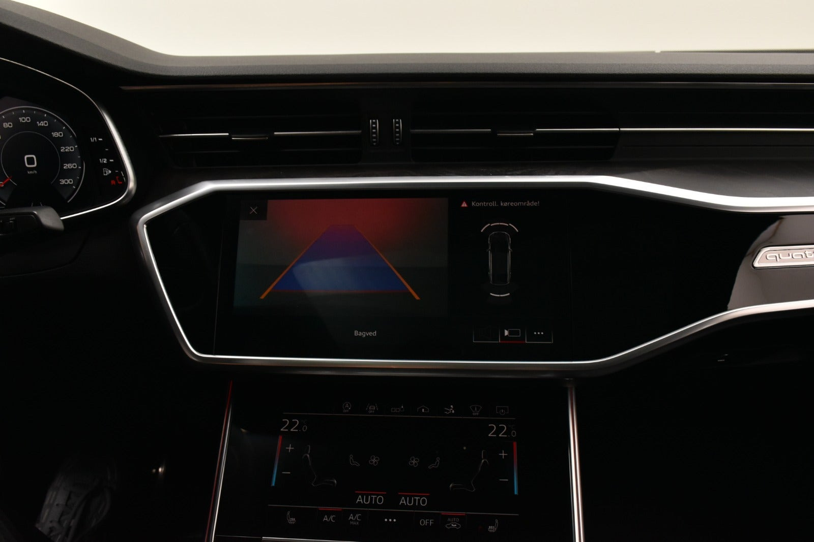 Sort Audi A7 fra 2019