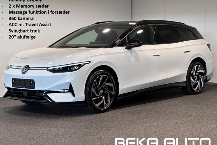 Hvid VW ID.7 fra 2025