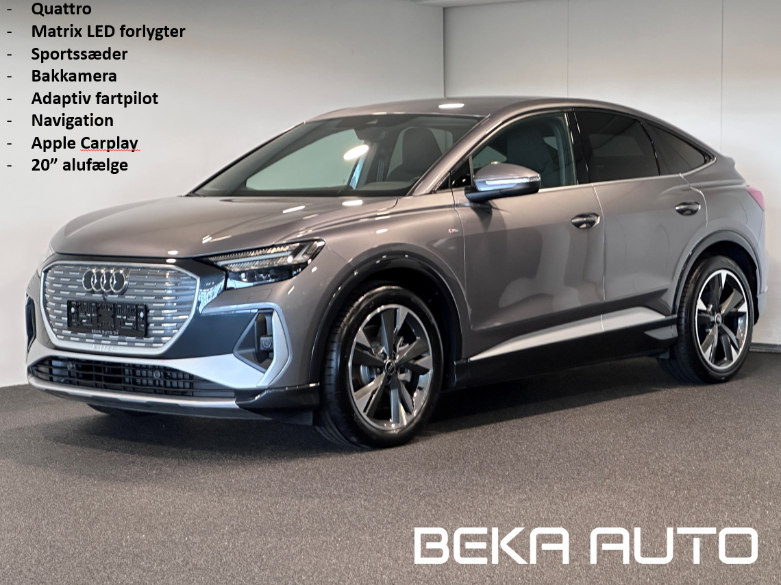 Audi Q4 e-tron 45 S-line Sportback quattro