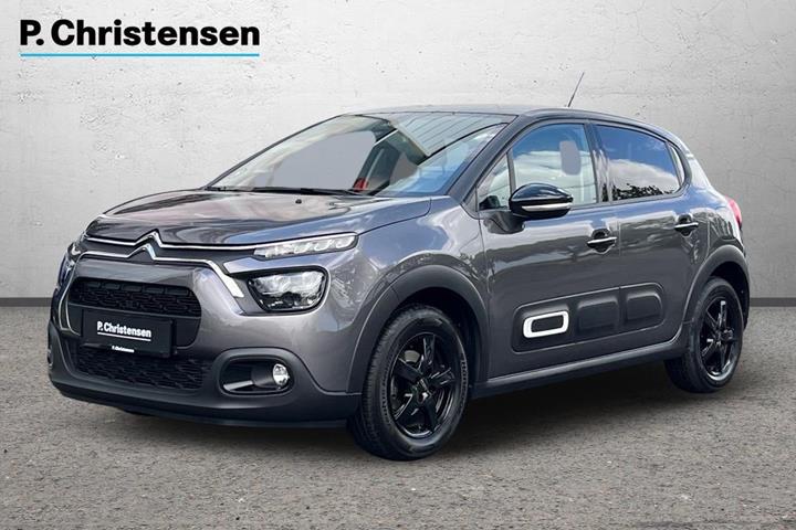 Grå Citroën C3 fra 2024 set udefra