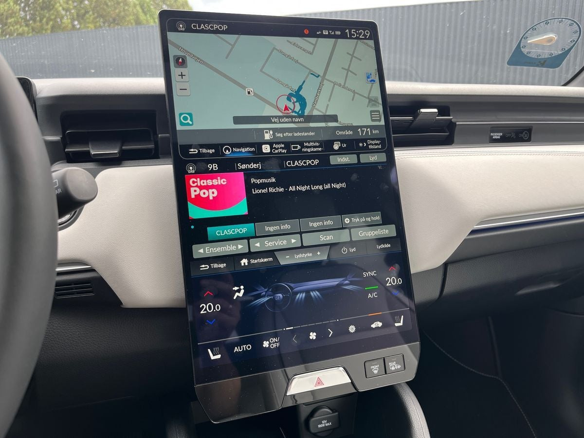 Grå Honda e:Ny1 fra 2024