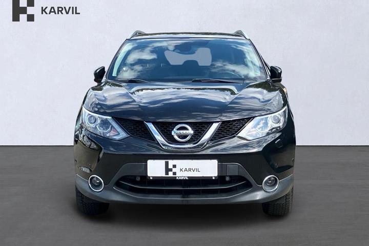 Sort Nissan Qashqai fra 2017
