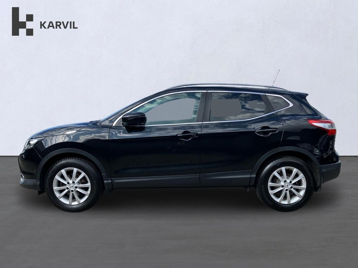 Sort Nissan Qashqai fra 2017