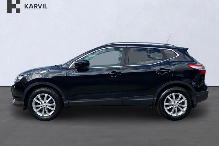 Sort Nissan Qashqai fra 2017