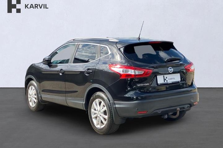 Sort Nissan Qashqai fra 2017