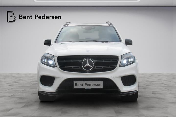 Hvid Mercedes GLS400 fra 2017