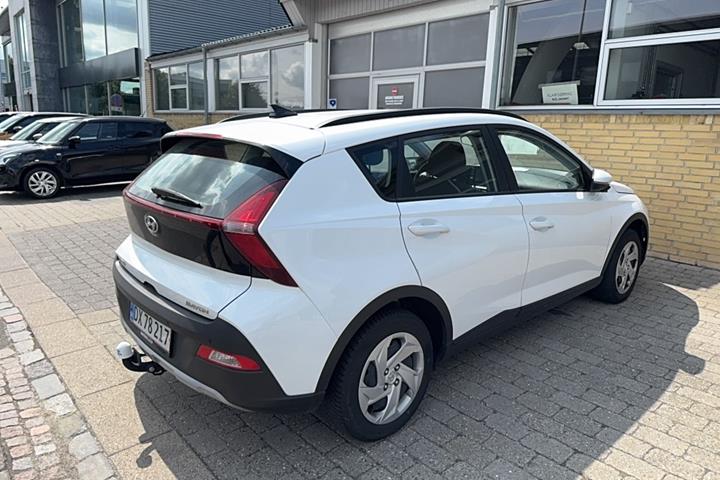 Hvid Hyundai Bayon fra 2022