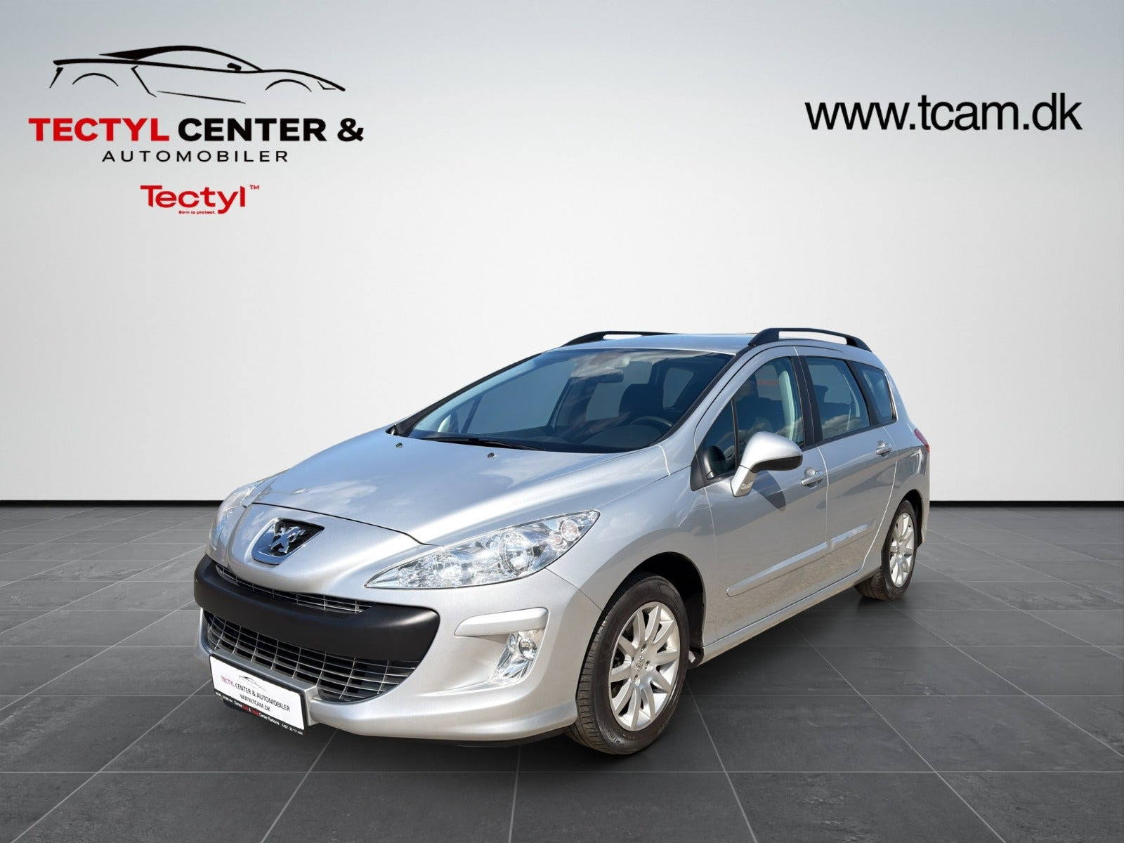 Sølv Peugeot 308 fra 2011