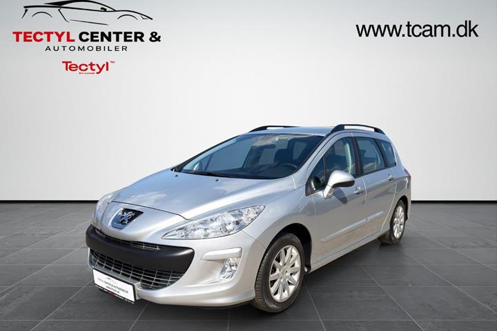 Sølv Peugeot 308 fra 2011