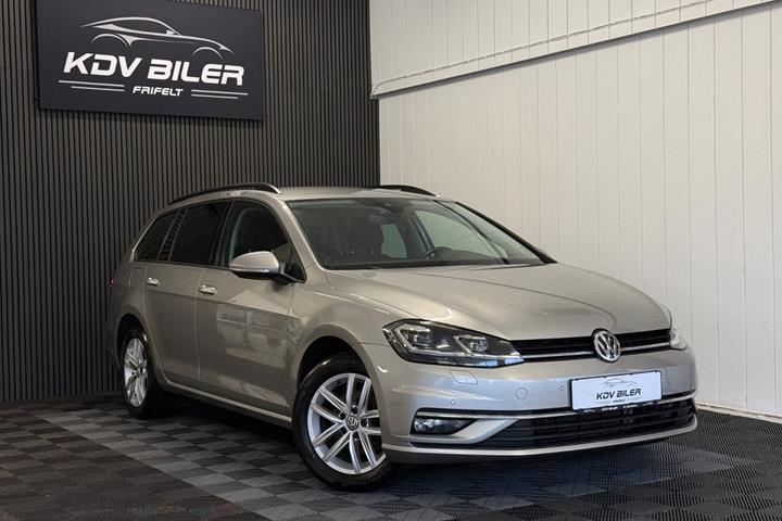 Sølv VW Golf VII fra 2018