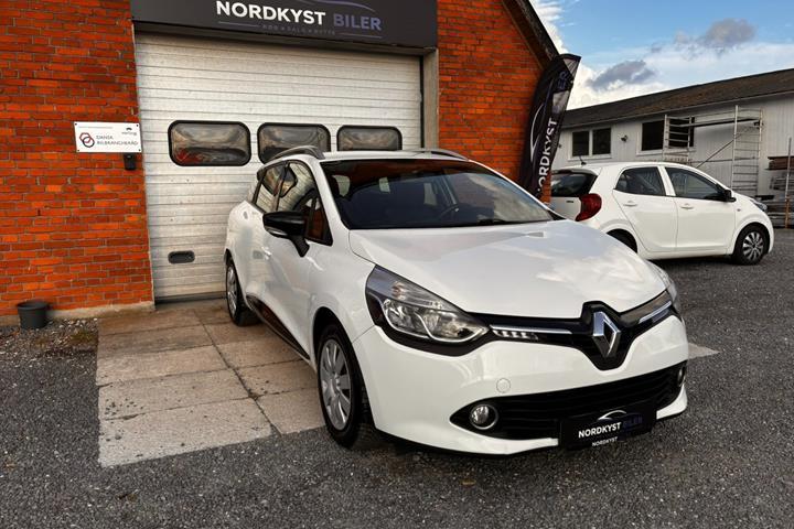 Hvid Renault Clio IV fra 2015