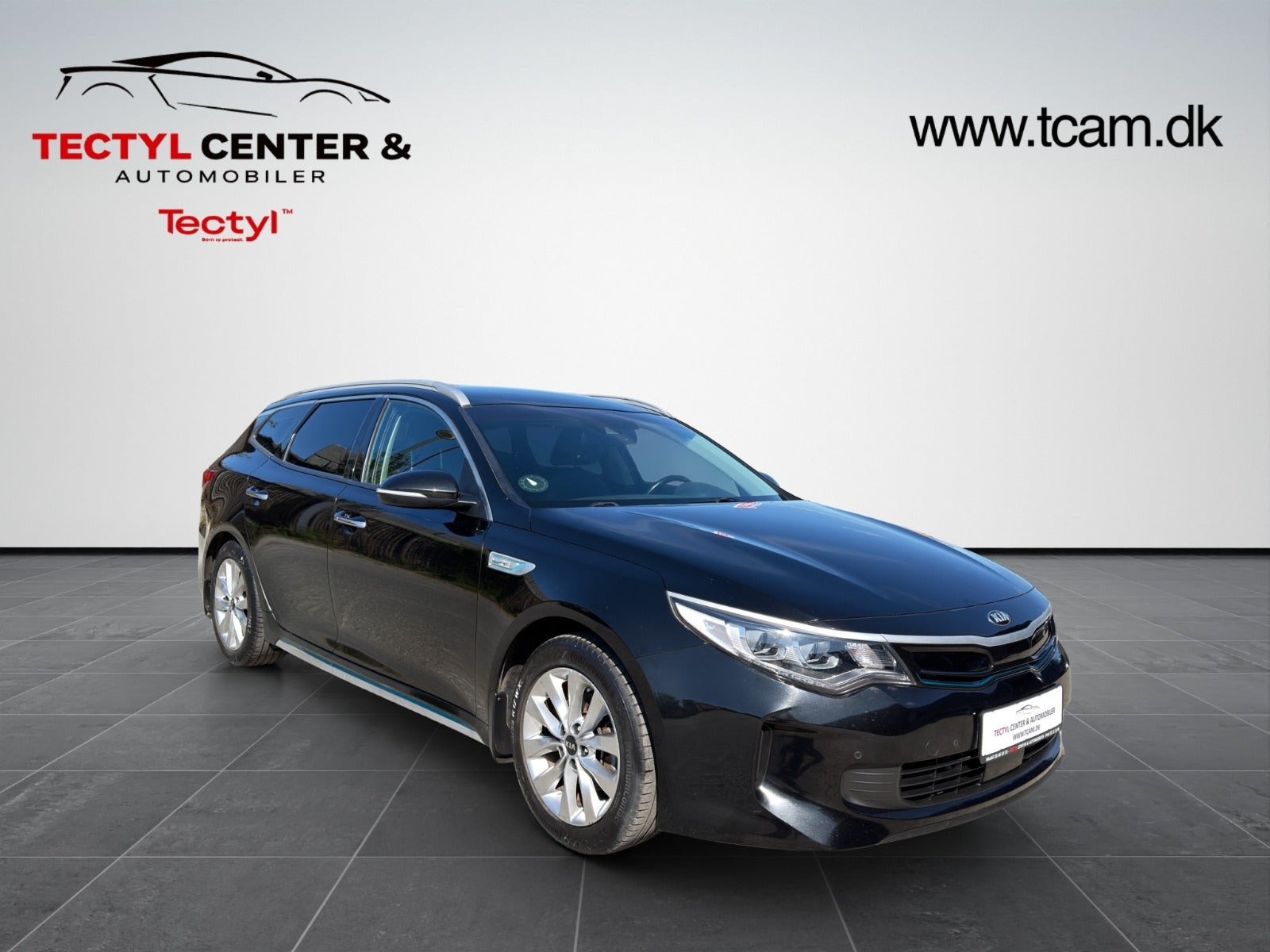 Sort Kia Optima fra 2018