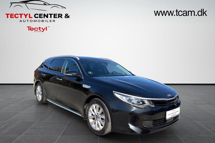 Sort Kia Optima fra 2018