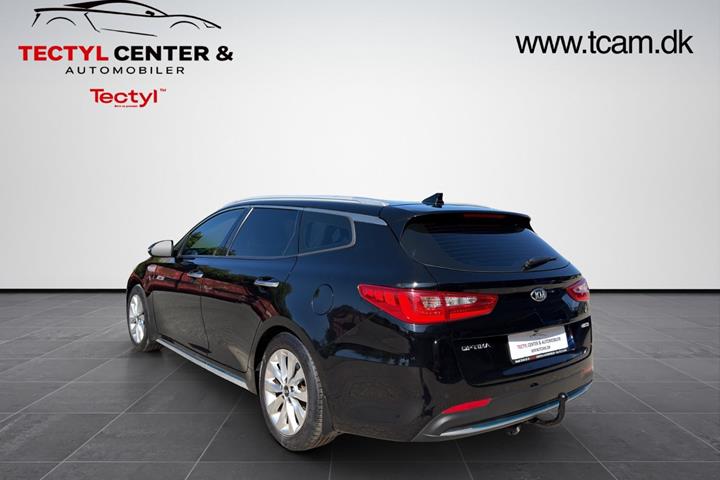 Sort Kia Optima fra 2018
