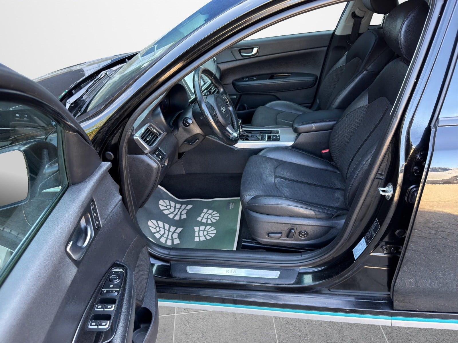 Sort Kia Optima fra 2018