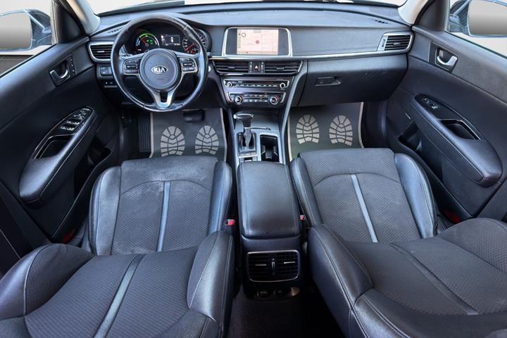 Sort Kia Optima fra 2018