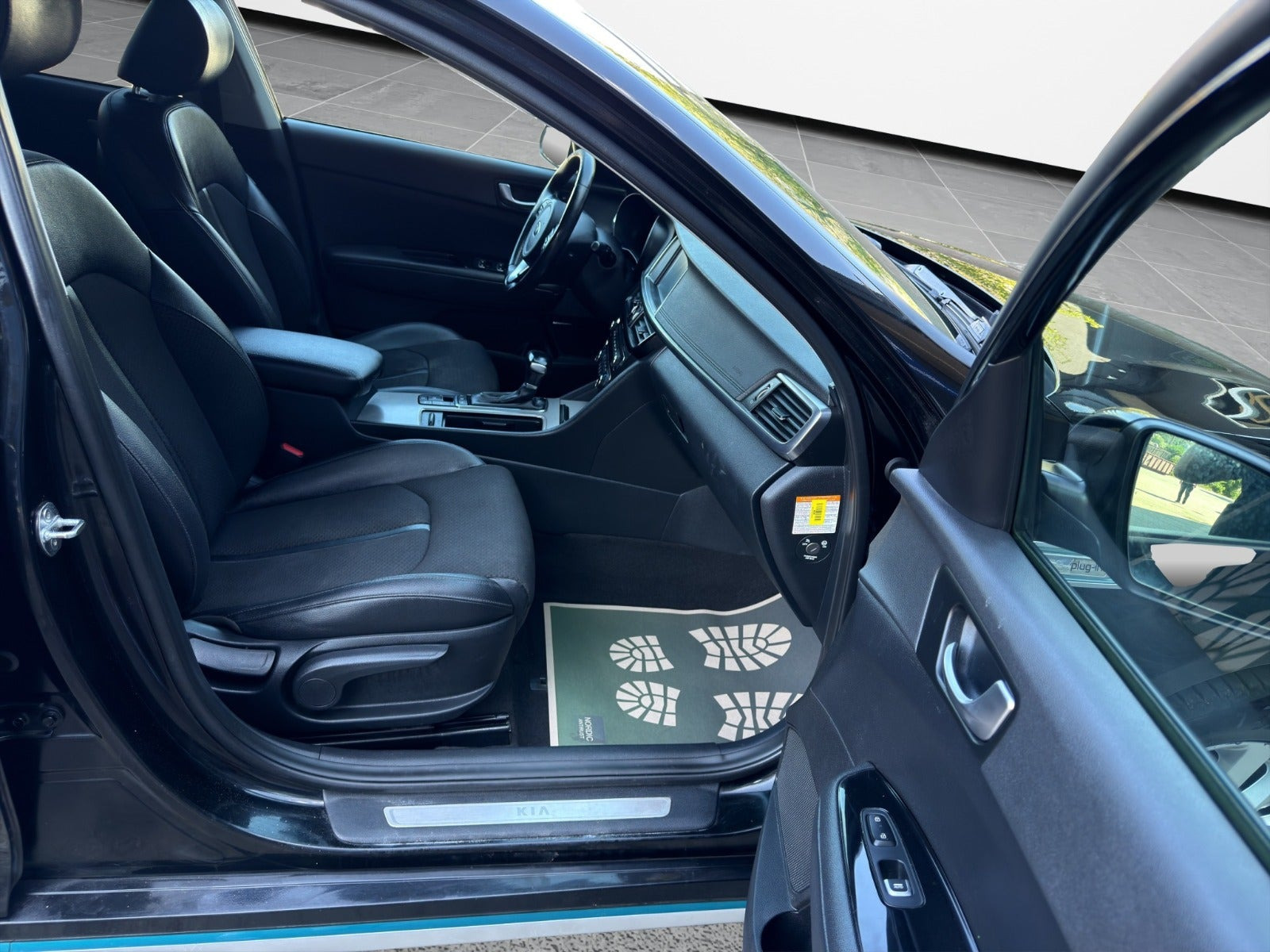 Sort Kia Optima fra 2018