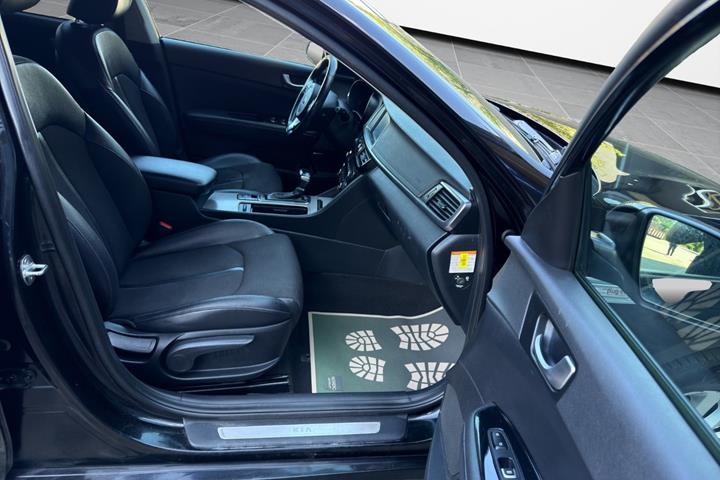 Sort Kia Optima fra 2018