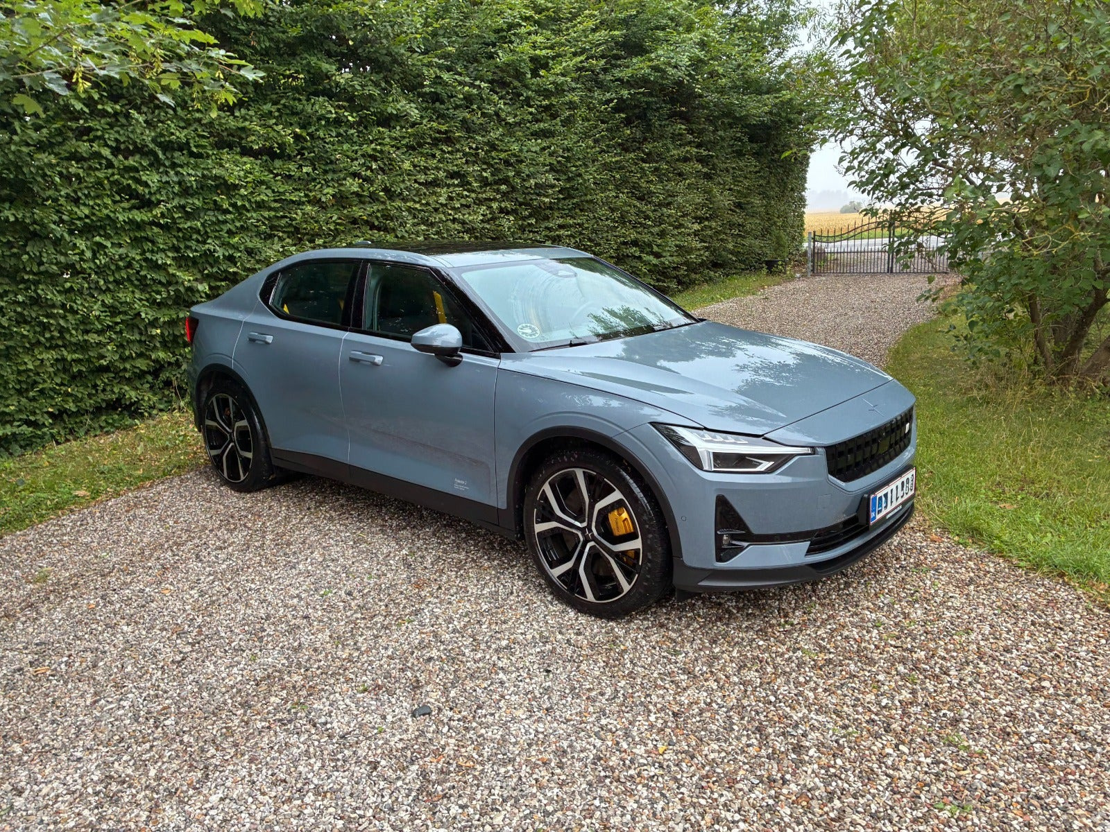 Grå Polestar 2 fra 2023