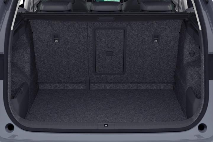 Grå Skoda Enyaq fra 2026