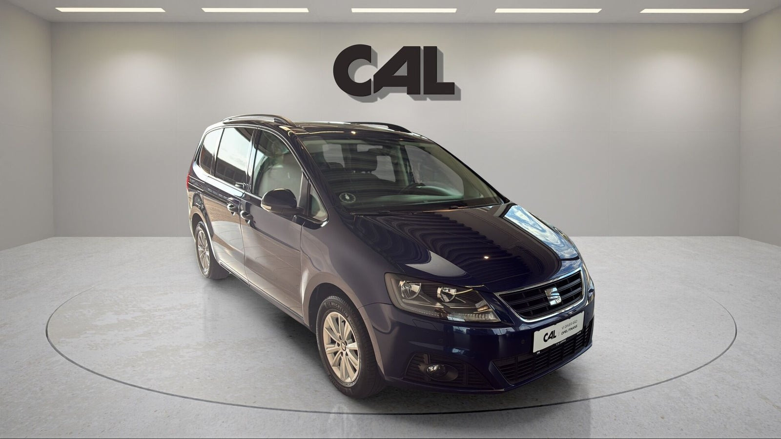 Blå Seat Alhambra fra 2018