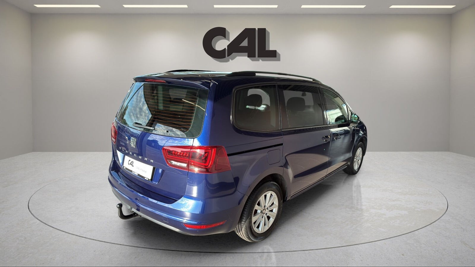 Blå Seat Alhambra fra 2018