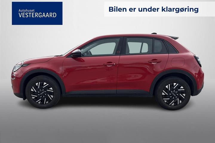 Rød Fiat 600e fra 2023