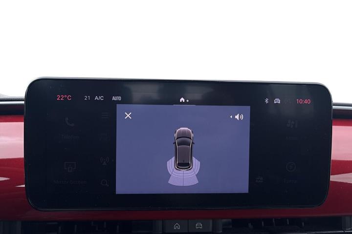 Rød Fiat 600e fra 2023