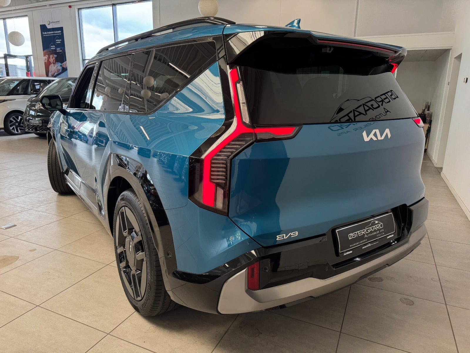 Blå Kia EV9 fra 2026