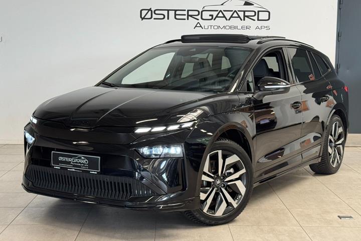 Sort Skoda Enyaq fra 2026