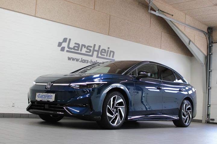 Blå VW ID.7 fra 2025