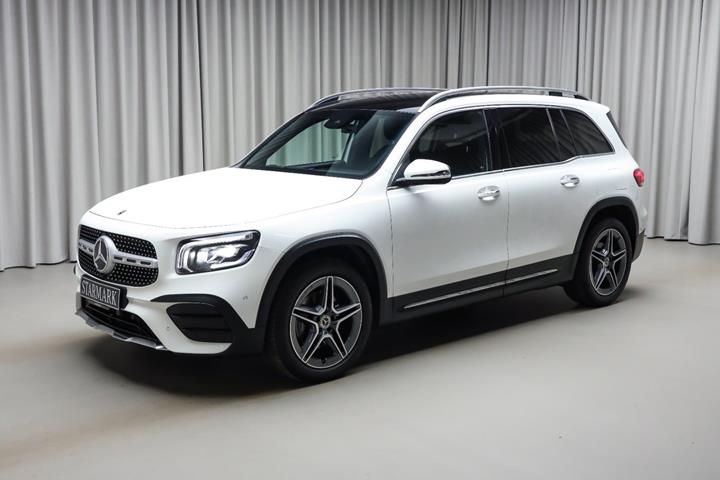 Hvid Mercedes GLB200 fra 2022
