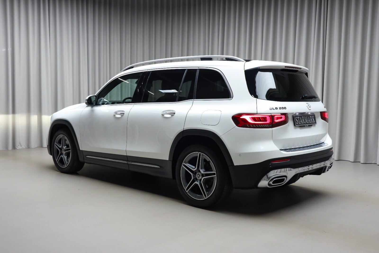 Hvid Mercedes GLB200 fra 2022
