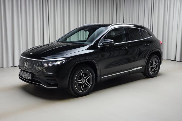 Sort Mercedes EQA350 fra 2025