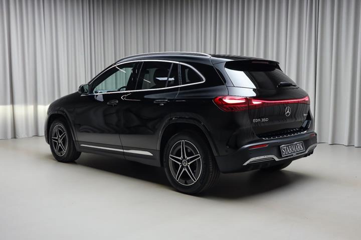 Sort Mercedes EQA350 fra 2025