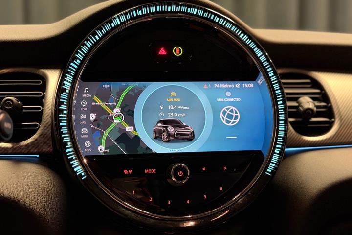 Hvid Mini Cooper fra 2023