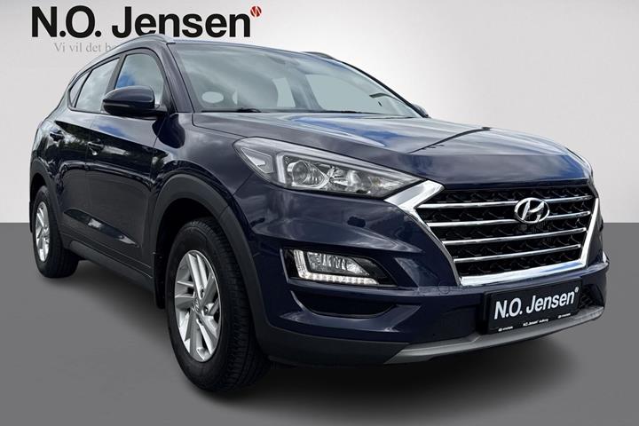Blå Hyundai Tucson fra 2020