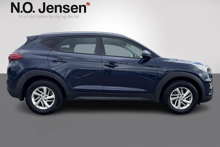 Blå Hyundai Tucson fra 2020