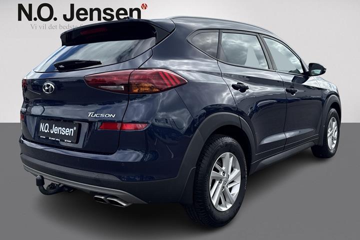 Blå Hyundai Tucson fra 2020