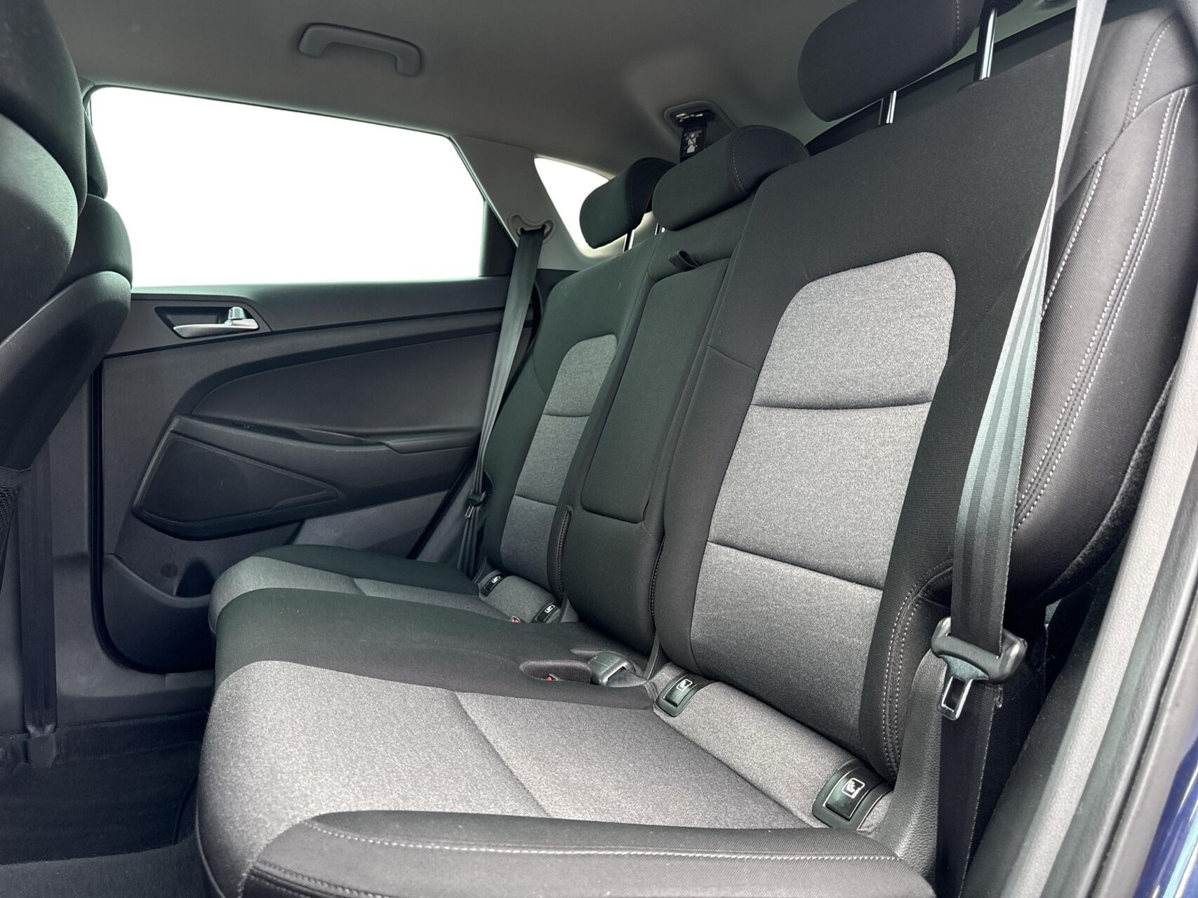 Blå Hyundai Tucson fra 2020