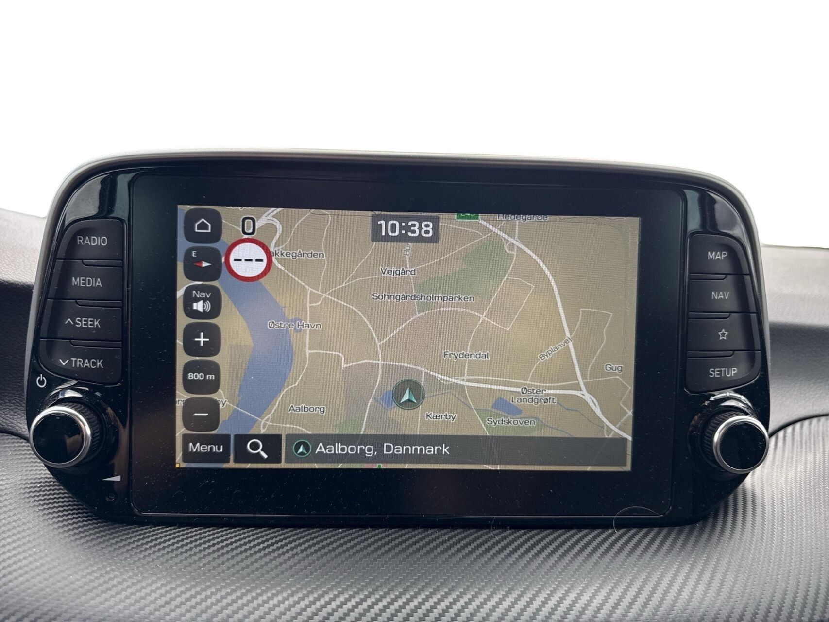 Blå Hyundai Tucson fra 2020