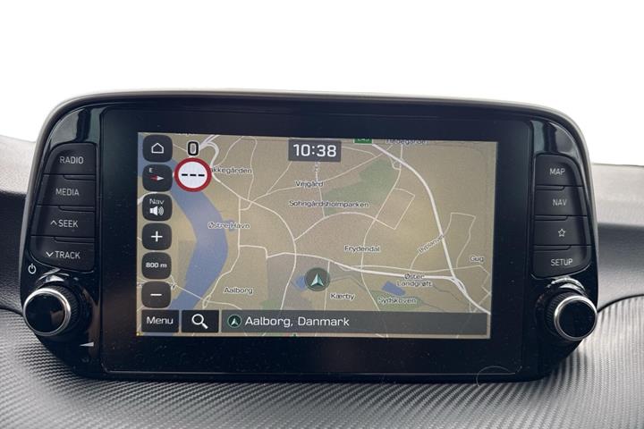 Blå Hyundai Tucson fra 2020